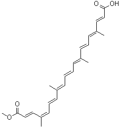 结构式 CAS# 6983-79-5, 红木素