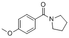 (4-Methoxyphenyl)-pyrrolidin-1-ylmethanone molecular structure (CAS 69838-98-8)