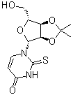 structure of CAS# 6984-55-0, 2',3'-O-Isopropylidene-2-thiouridine