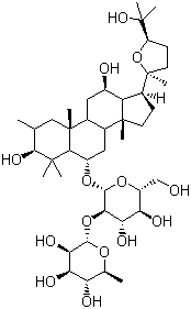 Pseudoginsenoside F11 molecular structure (CAS 69884-00-0)