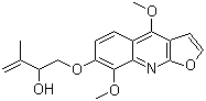 Evodine molecular structure (CAS 6989-38-4)