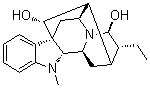 (+)-异阿义马林分子结构 (CAS 6989-79-3)