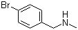 4-Bromo-N-methylbenzylamine molecular structure (CAS 699-03-6)