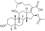 夫西地酸分子结构 (CAS 6990-06-3)