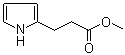 structure of CAS# 69917-80-2, 1H-Pyrrole-2-propanoic acid methyl ester;2-(2-Methoxycarbonylethyl)pyrrole