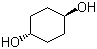 反式-1,4-环己二醇分子结构 (CAS 6995-79-5)