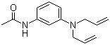 N,N-Diallyl-3-aminoacetanilide molecular structure (CAS 69962-41-0)