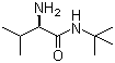 (2R)-2-Amino-N-(1,1-dimethylethyl)-3-methylbutanamide  molecular structure (CAS 69981-34-6)