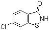 structure of CAS# 70-10-0, 6-Chloro-1,2-benzisothiazol-3(2H)-one