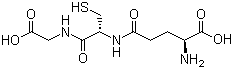 structure of CAS# 70-18-8, Glutathione;5-L-Glutamyl-L-cysteinylglycine; gamma-L-Glutamyl-L-cysteinylglycine; GSH