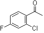 结构式 CAS# 700-35-6, 2'-氯-4'-氟苯乙酮