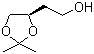 (R)-4-(2-羟基乙基)-2,2-二甲基-1,3-二氧戊环分子结构 (CAS 70005-89-9)