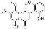 Skullcapflavone molecular structure (CAS 70028-59-0)