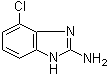 4-氯-1H-苯并咪唑-2-胺分子结构 (CAS 701-14-4)