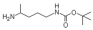 (4-Aminopentyl)carbamic acid tert-butyl ester molecular structure (CAS 701255-53-0)
