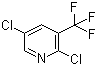 2,5-Dichloro-3-(trifluoromethyl)pyridine molecular structure (CAS 70158-59-7)