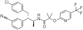 Taranabant molecular structure (CAS 701977-09-5)