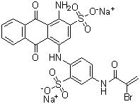 活性蓝 69分子结构 (CAS 70209-99-3)