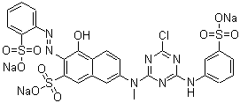 活性橙 5分子结构 (CAS 70210-21-8)