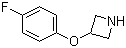 3-(4-Fluorophenoxy)azetidine molecular structure (CAS 702628-84-0)
