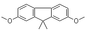 2,7-二甲氧基-9,9-二甲基-9H-芴分子结构 (CAS 70278-85-2)