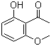 2'-羟基-6'-甲氧基苯乙酮分子结构 (CAS 703-23-1)
