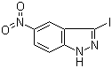 3-Iodo-5-nitro-1H-indazole molecular structure (CAS 70315-69-4)