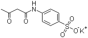 4-(N-乙酰乙酰胺基)苯磺酸钾分子结构 (CAS 70321-85-6)