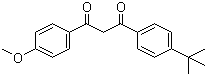 Avobenzone molecular structure (CAS 70356-09-1)