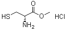 Methyl D-cysteinate hydrochloride molecular structure (CAS 70361-61-4)
