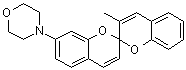 4-(3'-Methyl-2,2'-spirobi[2H-1-benzopyran]-7-yl)morpholine molecular structure (CAS 70383-86-7)