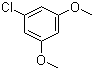 structure of CAS# 7051-16-3, 5-Chloro-1,3-dimethoxybenzene;1-Chloro-3,5-dimethoxybenzene; 5-Chlororesorcinol dimethyl ether