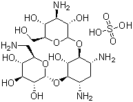 structure of CAS# 70560-51-9, Kanamycin sulfate;2-(Aminomethyl)-6-[4,6-diamino-3-[4-amino-3,5-dihydroxy-6-(hydroxymethyl)oxan-2-yl]oxy-2-hydroxycyclohexyl]oxyoxane-3,4,5-triol sulfate