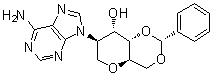 2-(6-Amino-9H-purin-9-yl)-1,5-anhydro-2-deoxy-4,6-O-[(R)-phenylmethylene]-D-altritol molecular structure (CAS 705967-67-5)