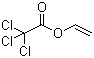 三氯乙酸乙烯酯分子结构 (CAS 7062-87-5)