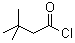3,3-二甲基丁酰氯分子结构 (CAS 7065-46-5)