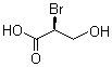 (S)-2-溴-3-羟基丙酸分子结构 (CAS 70671-46-4)
