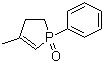 4,5-二氢-3-甲基-1-苯基-1H-1-磷杂环戊二烯 1-氧化物分子结构 (CAS 707-61-9)