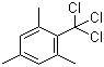 1,3,5-三甲基-2-(三氯甲基)苯分子结构 (CAS 707-74-4)