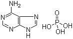 Adenine phosphate molecular structure (CAS 70700-30-0)