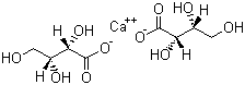 structure of CAS# 70753-61-6, L-Threonic acid calcium salt;(2R,3S)-2,3,4-Trihydroxybutyric acid hemicalcium salt