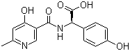 2-(4-Hydroxy-6-methylnicotinamido)-2-(4-hydroxyphenyl)acetic acid molecular structure (CAS 70785-61-4)