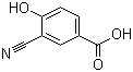 结构式 CAS# 70829-28-6, 3-氰基-4-羟基苯甲酸