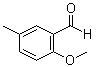 5-甲基-2-甲氧基苯甲醛分子结构 (CAS 7083-19-4)