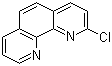 结构式 CAS# 7089-68-1, 2-氯-1,10-菲咯啉; 2-氯-1,10-菲罗啉