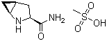 structure of CAS# 709031-45-8, (1S,3S,5S)-2-Azabicyclo[3.1.0]hexane-3-carboxamide methanesulfonate