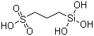 3-(Trihydroxysilyl)propanesulfonic acid molecular structure (CAS 70942-24-4)