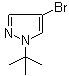4-Bromo-1-tert-butylpyrazole molecular structure (CAS 70951-85-8)