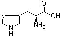 结构式 CAS# 71-00-1, L-组氨酸