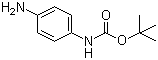 tert-Butyl (4-aminophenyl)carbamate molecular structure (CAS 71026-66-9)